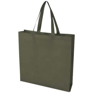 EcoSeal GRS recycled nonwoven gusset tote bag 12L
