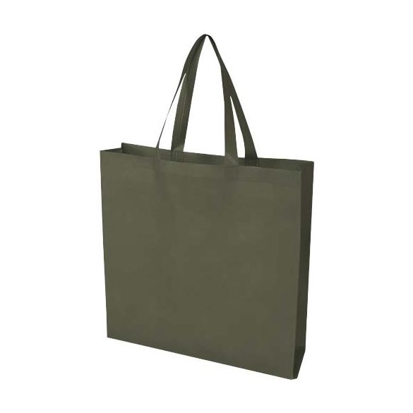 EcoSeal GRS recycled nonwoven gusset tote bag 12L