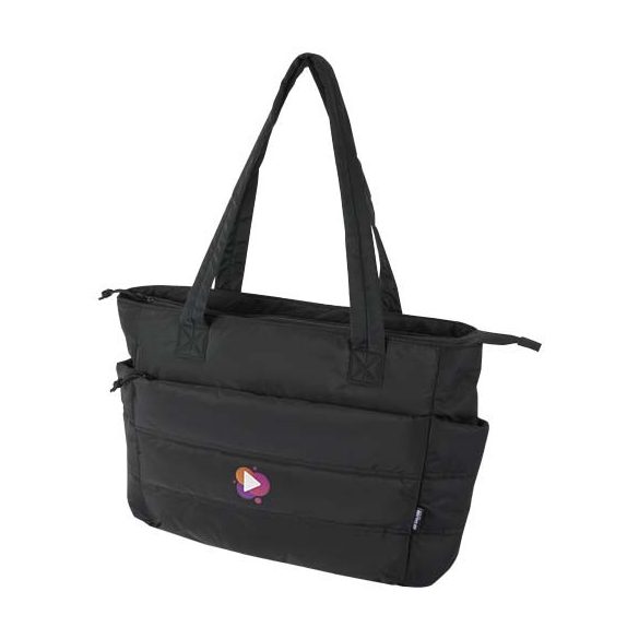 Puffer 15.6" GRS recycled laptop tote bag 18L 