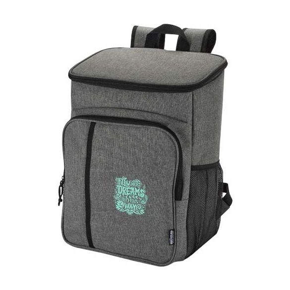 Tundra GRS recycled picnic cooler backpack with cutlery set 20L