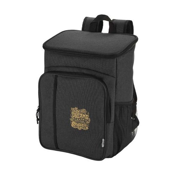 Tundra GRS recycled picnic cooler backpack with cutlery set 20L