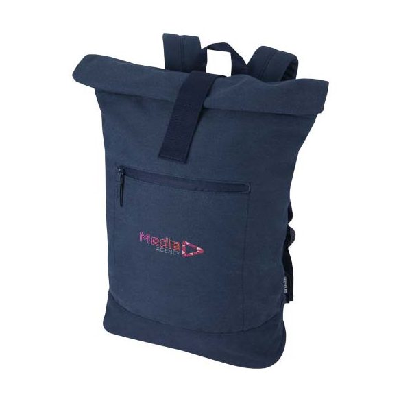 Recanvas 14” GRS recycled rolltop backpack 16L