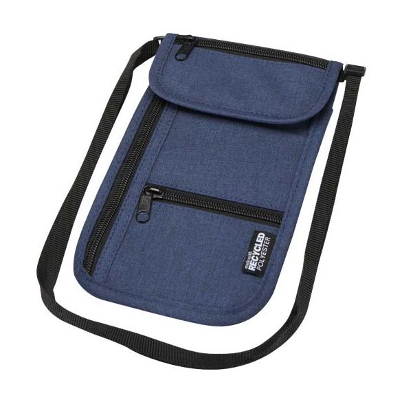 Ross GRS recycled smart travel pouch