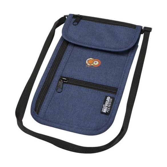 Ross GRS recycled smart travel pouch