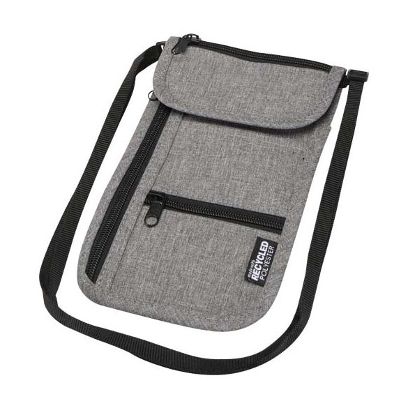 Ross GRS recycled smart travel pouch