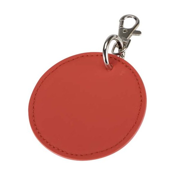Resi Plus GRS recycled round charm keychain 