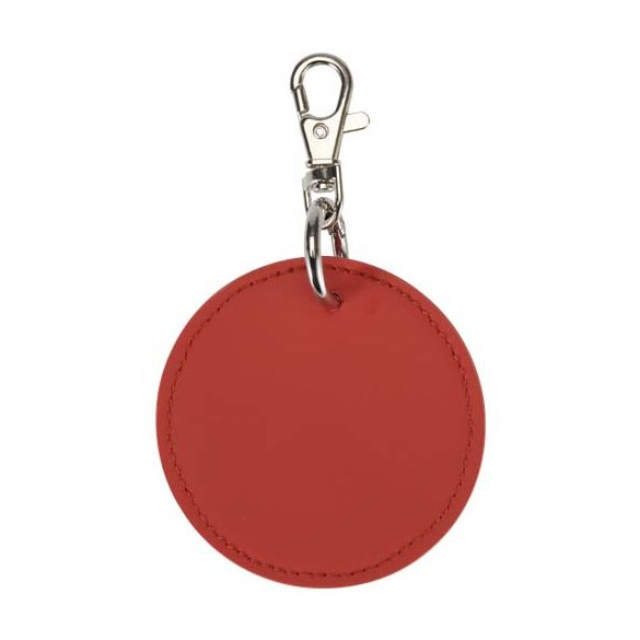 Resi Plus GRS recycled round charm keychain 