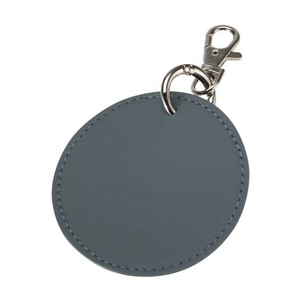 Resi Plus GRS recycled round charm keychain 