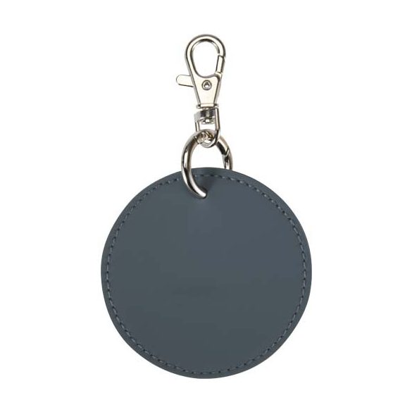 Resi Plus GRS recycled round charm keychain 