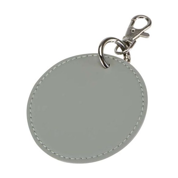 Resi Plus GRS recycled round charm keychain 
