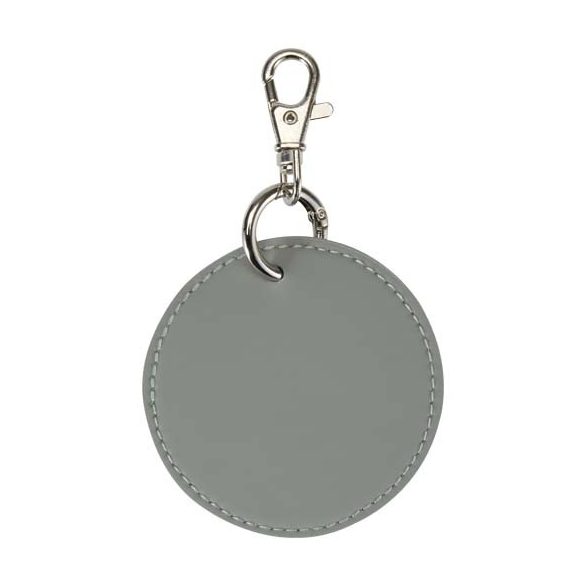 Resi Plus GRS recycled round charm keychain 