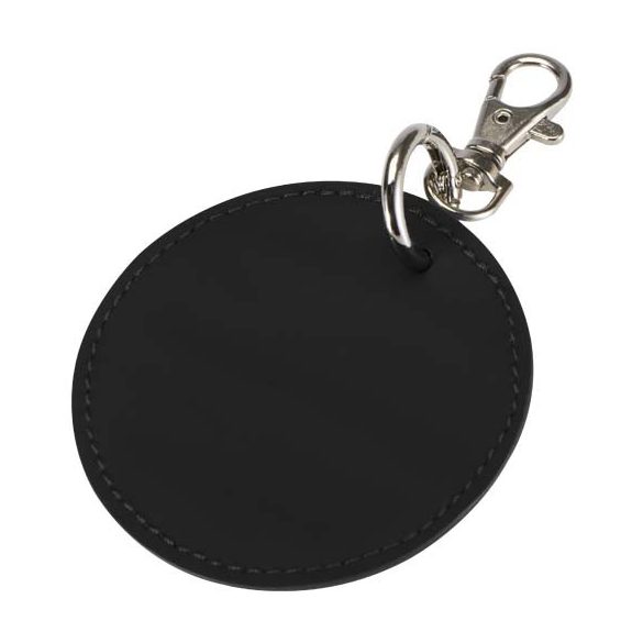 Resi Plus GRS recycled round charm keychain 