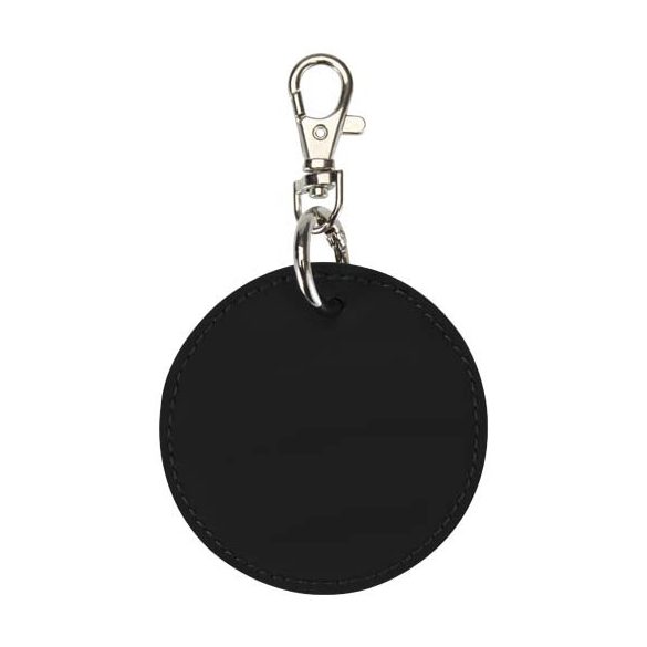 Resi Plus GRS recycled round charm keychain 
