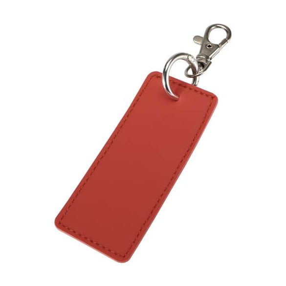 Resi Plus GRS recycled rectangle charm keychain