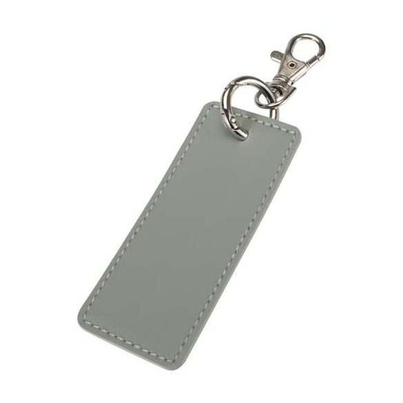 Resi Plus GRS recycled rectangle charm keychain
