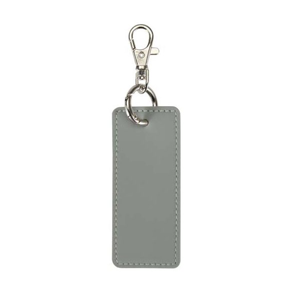 Resi Plus GRS recycled rectangle charm keychain