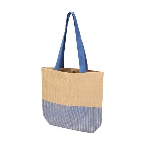 Rhythm straw paper tote bag 10L