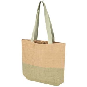Rhythm straw paper tote bag 10L
