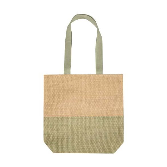 Rhythm straw paper tote bag 10L