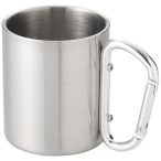 Alps 200 ml vacuum insulated mug with carabiner