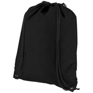 Evergreen non-woven drawstring backpack