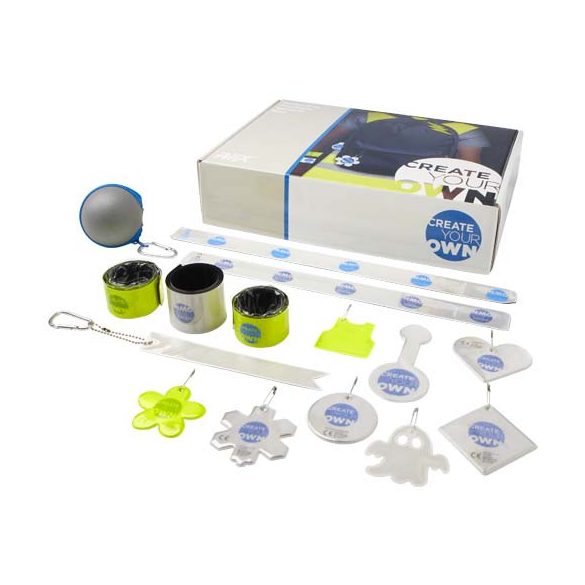 Reflective products sample box