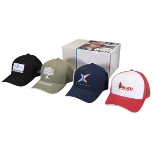 Recycled caps sample box