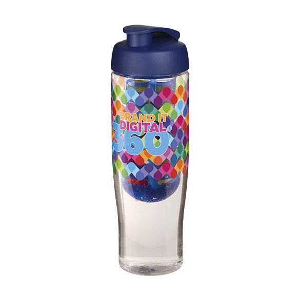 H2O Active® Tempo 700 ml flip lid sport bottle & infuser