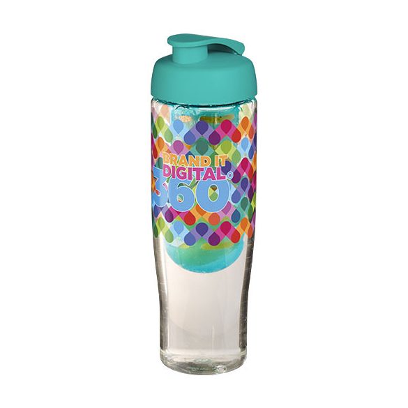 H2O Active® Tempo 700 ml flip lid sport bottle & infuser