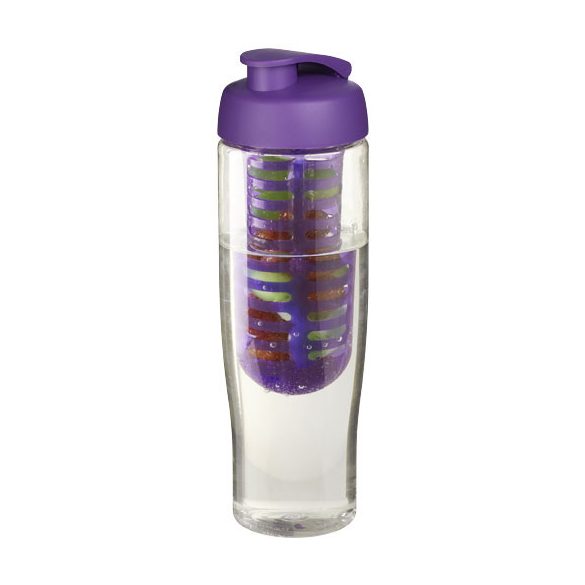 H2O TempoŽ 700 ml flip lid sport bottle & infuser