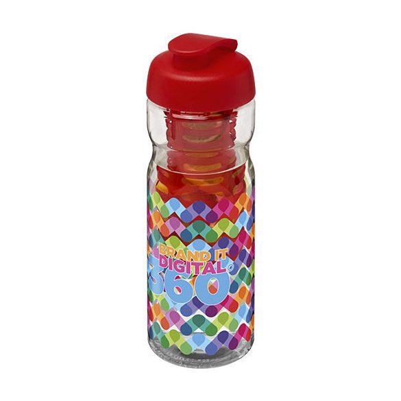 H2O Active® Base 650 ml flip lid sport bottle & infuser