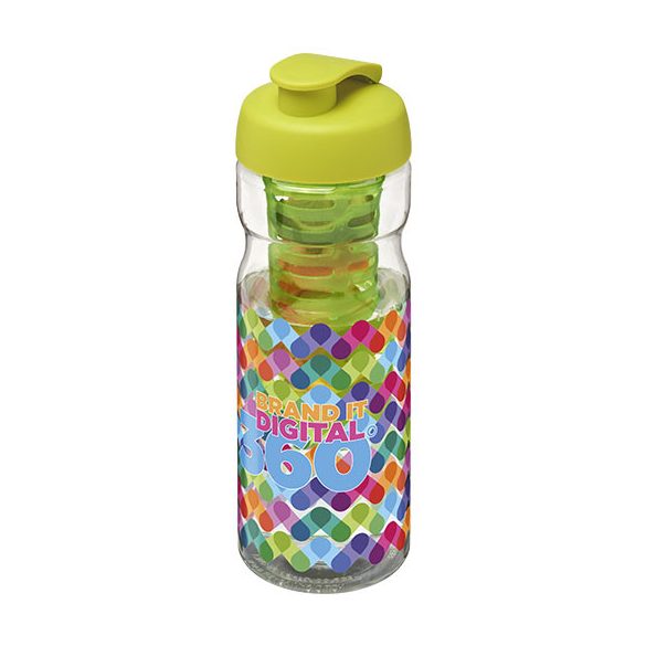 H2O Active® Base 650 ml flip lid sport bottle & infuser