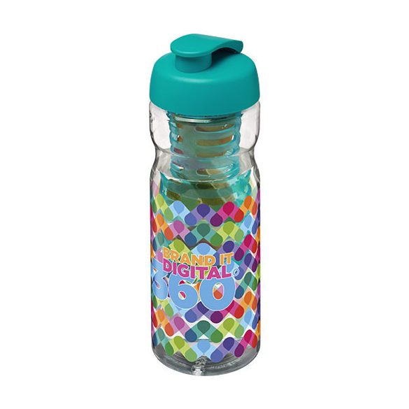 H2O Active® Base 650 ml flip lid sport bottle & infuser