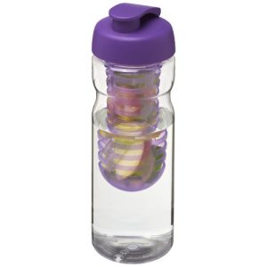 H2O BaseŽ 650 ml flip lid sport bottle & infuser