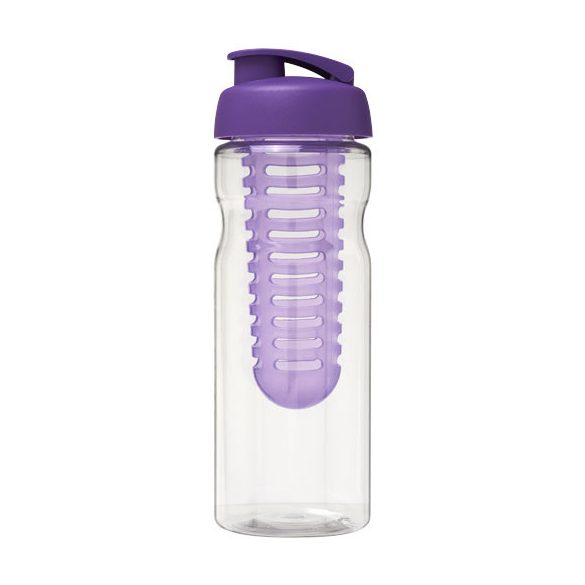 H2O BaseŽ 650 ml flip lid sport bottle & infuser