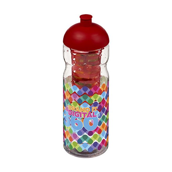 H2O Active® Base 650 ml dome lid sport bottle & infuser