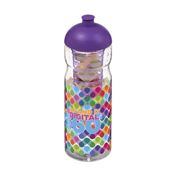 H2O BaseŽ 650 ml dome lid sport bottle & infuser