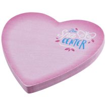 Sticky-Mate® heart-shaped recycled sticky notes