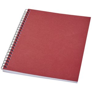 Desk-Mate® A5 recycled colour spiral notebook