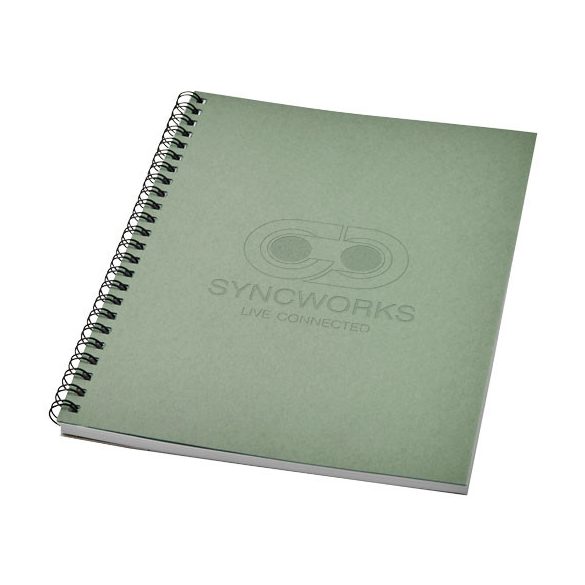 Desk-Mate® A5 recycled colour spiral notebook