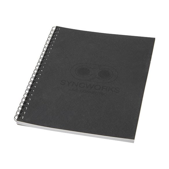 Desk-Mate® A5 recycled colour spiral notebook