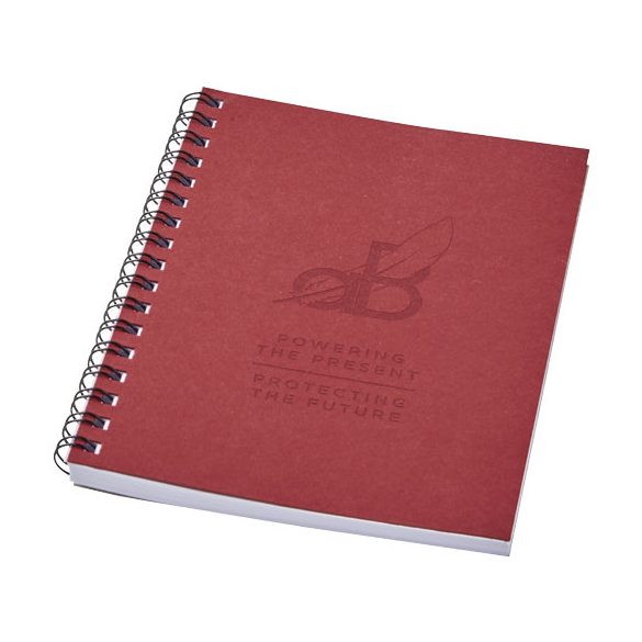 Desk-Mate® A6 recycled colour spiral notebook