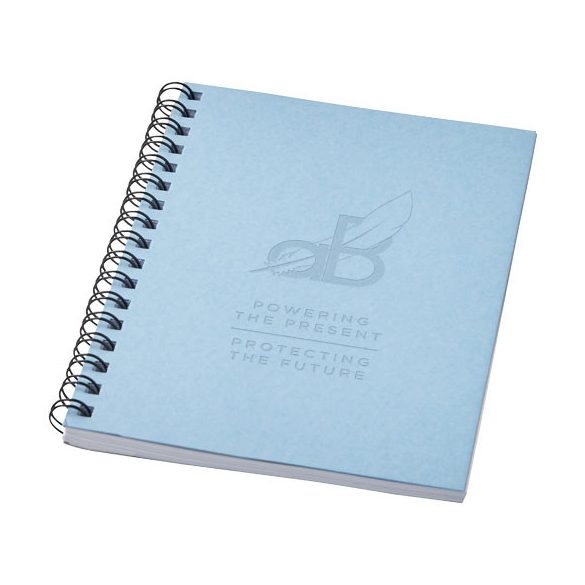 Desk-Mate® A6 recycled colour spiral notebook