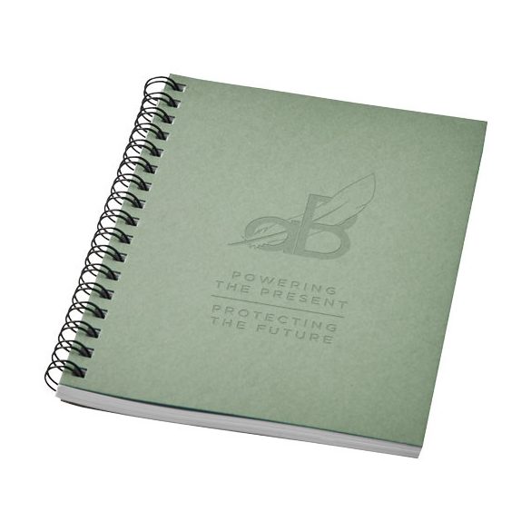 Desk-Mate® A6 recycled colour spiral notebook