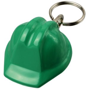 Kolt hard hat-shaped recycled keychain