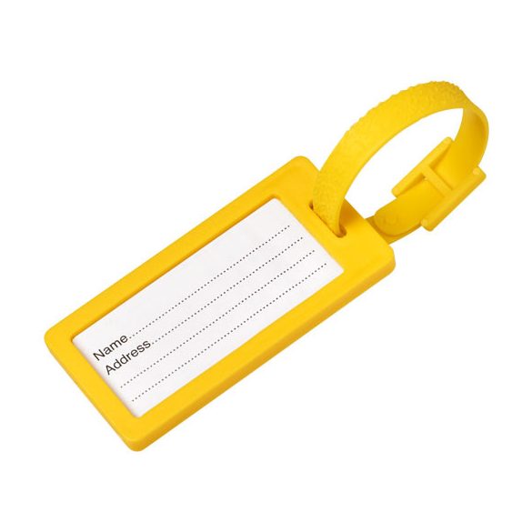 River recycled window luggage tag