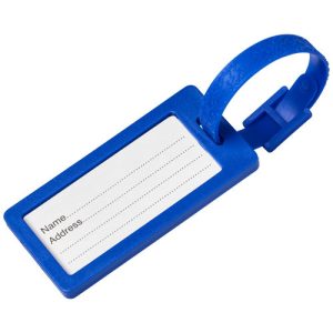 River recycled window luggage tag