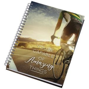 Desk-Mate® A5 hard cover undated diary