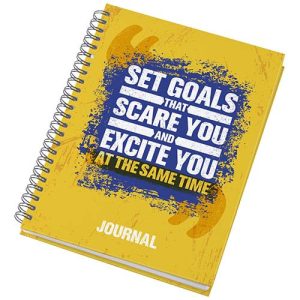 Desk-Mate® A5 hard cover journal