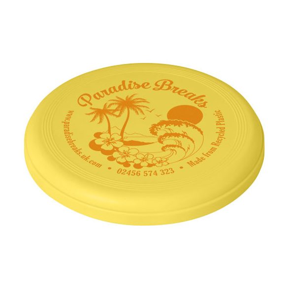 Crest recycled frisbee